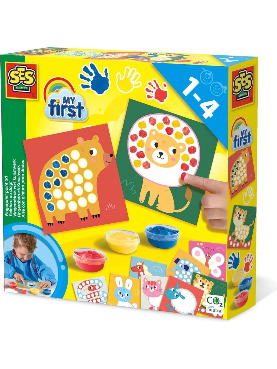 İlk Parmak Boyası Sanat Setim