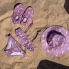 Ruffle Bikini Set - Rainbow Unicorn Lilac