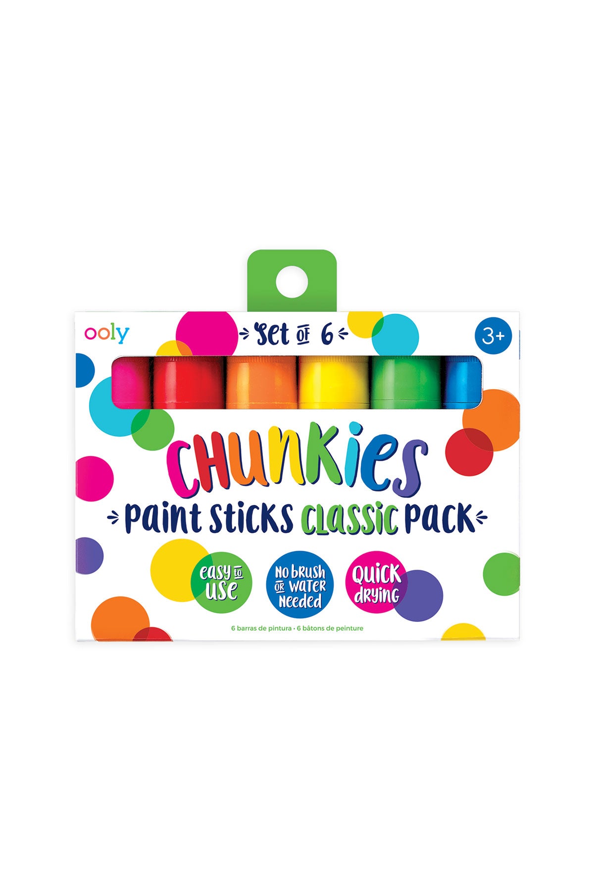 Ooly - Chunkies Pastel Boya 6’lı Klasik Renkler