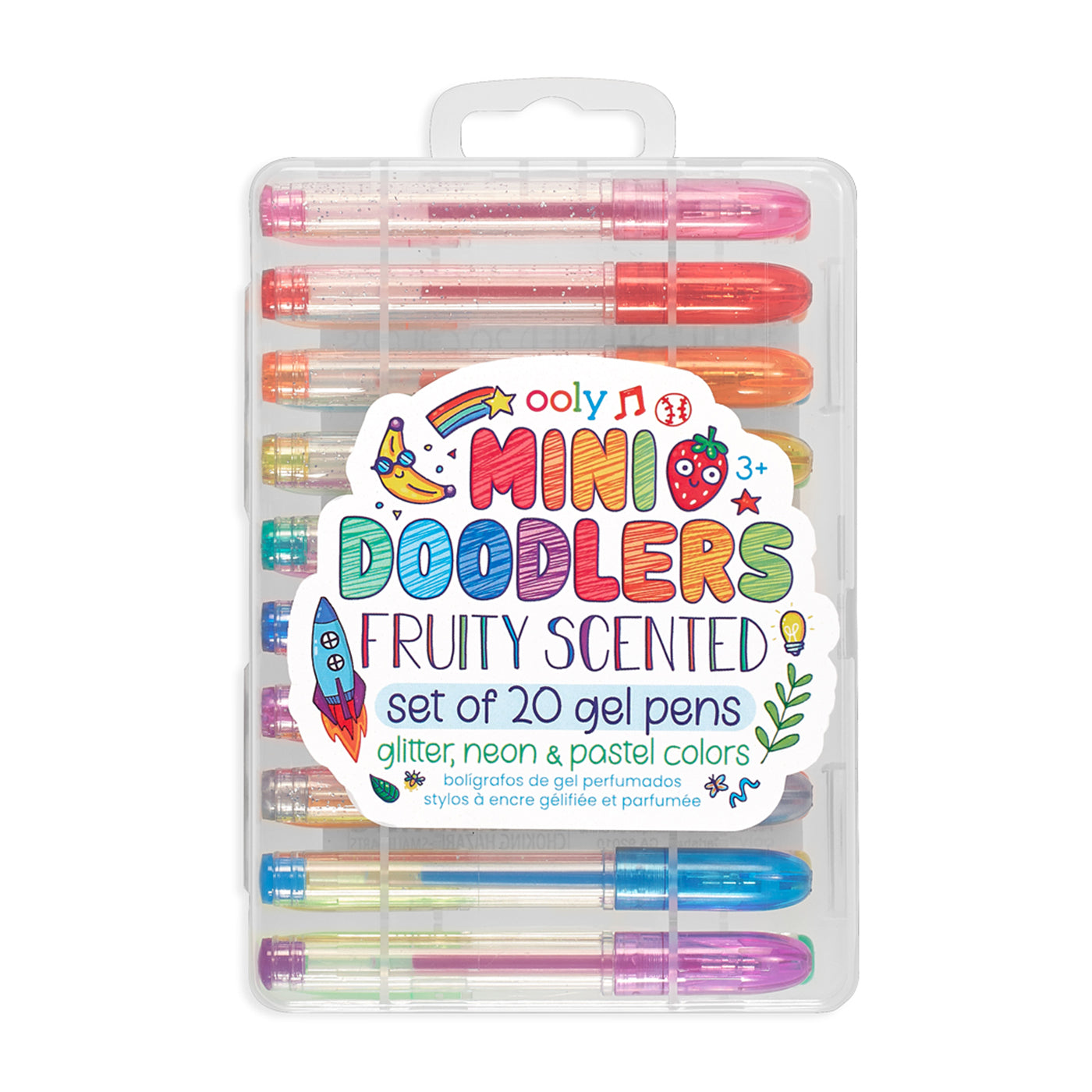 Ooly -  Mini Doodlers Kokulu 20'li Jel Kalem