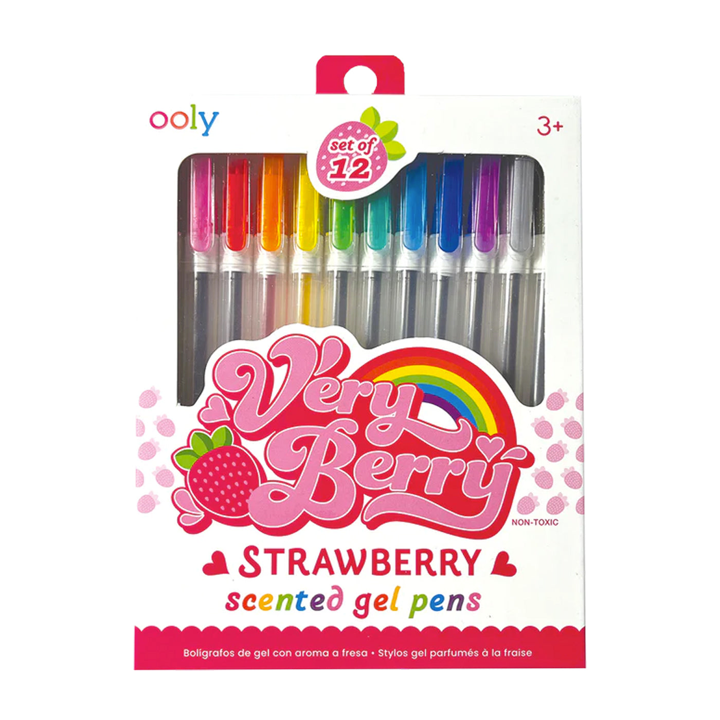 Ooly -  Very Berry Çilek Kokulu 12’li Jel Kalem