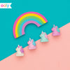  Ooly Unique Unicorn Silgi Seti - Çilek Kokulu