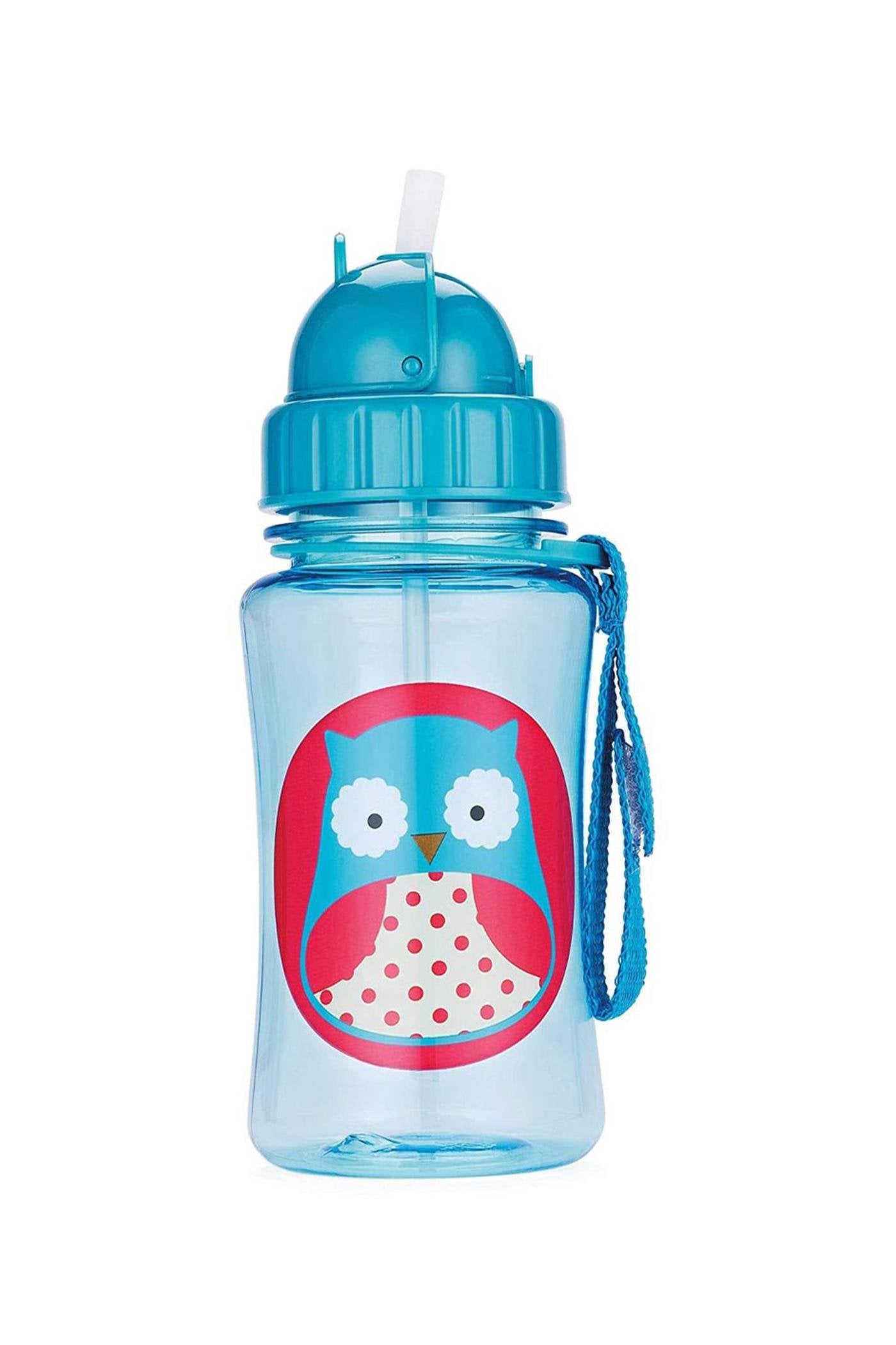 Skip Hop Zoo Straw Water Bottle - Owl