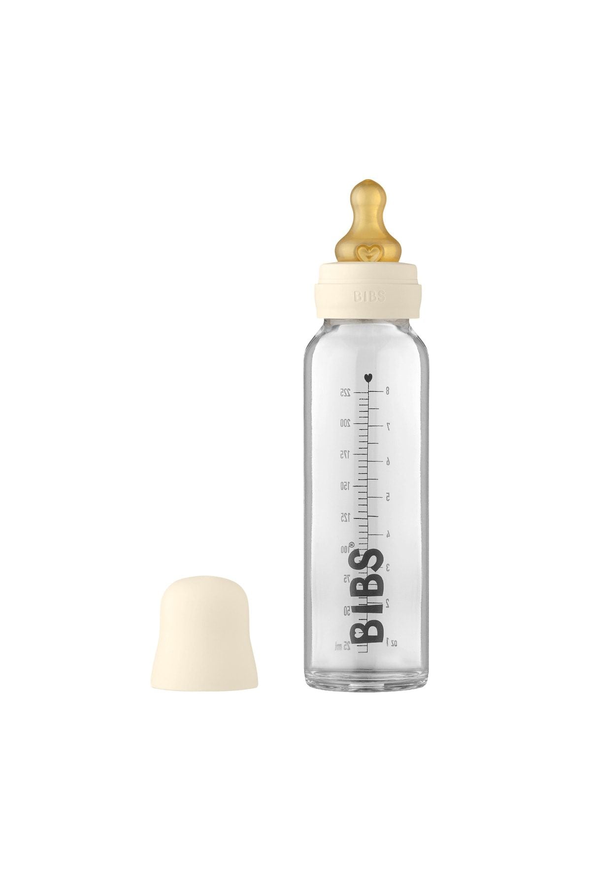 Bibs BaBy Bottle Comp. Set Feeding Bottle - Ivory / 225 ml