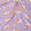 UV Korumalı Alt Üst Kız Bebek Set - Rainbow Unicorn Lilac