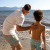Crab Boys' Swim Trunks