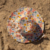 UV Korumalı Pretty Floral Şapka