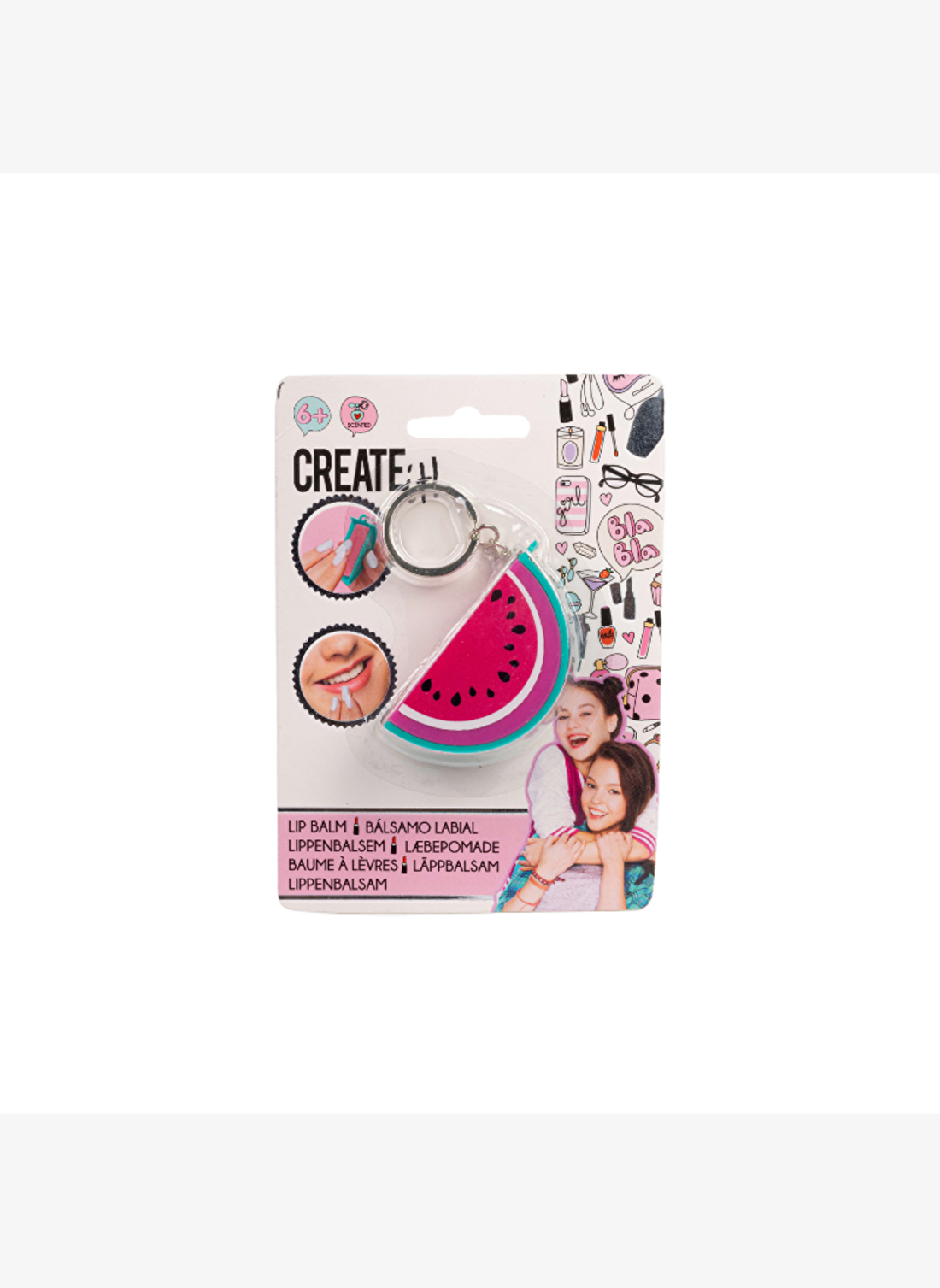Create It Kokulu Dudak Balmı Anahtarlık - Karpuz