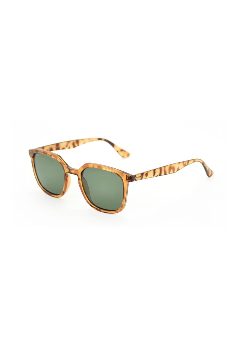 Looklight Coffey Amber Green Adult Sunglasses