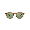 Looklight Letoon S-size Jelly Brown Green Adult Sunglasses