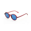 looklight leon matte cherry blue adult sunglasses