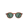 Looklight Fox Matte Jelly Brown Green 5-10 Jahre alte Kindersonnenbrille