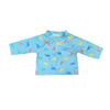 UV Korumalı Alt Üst Erkek Bebek Set - Dinoland Mint
