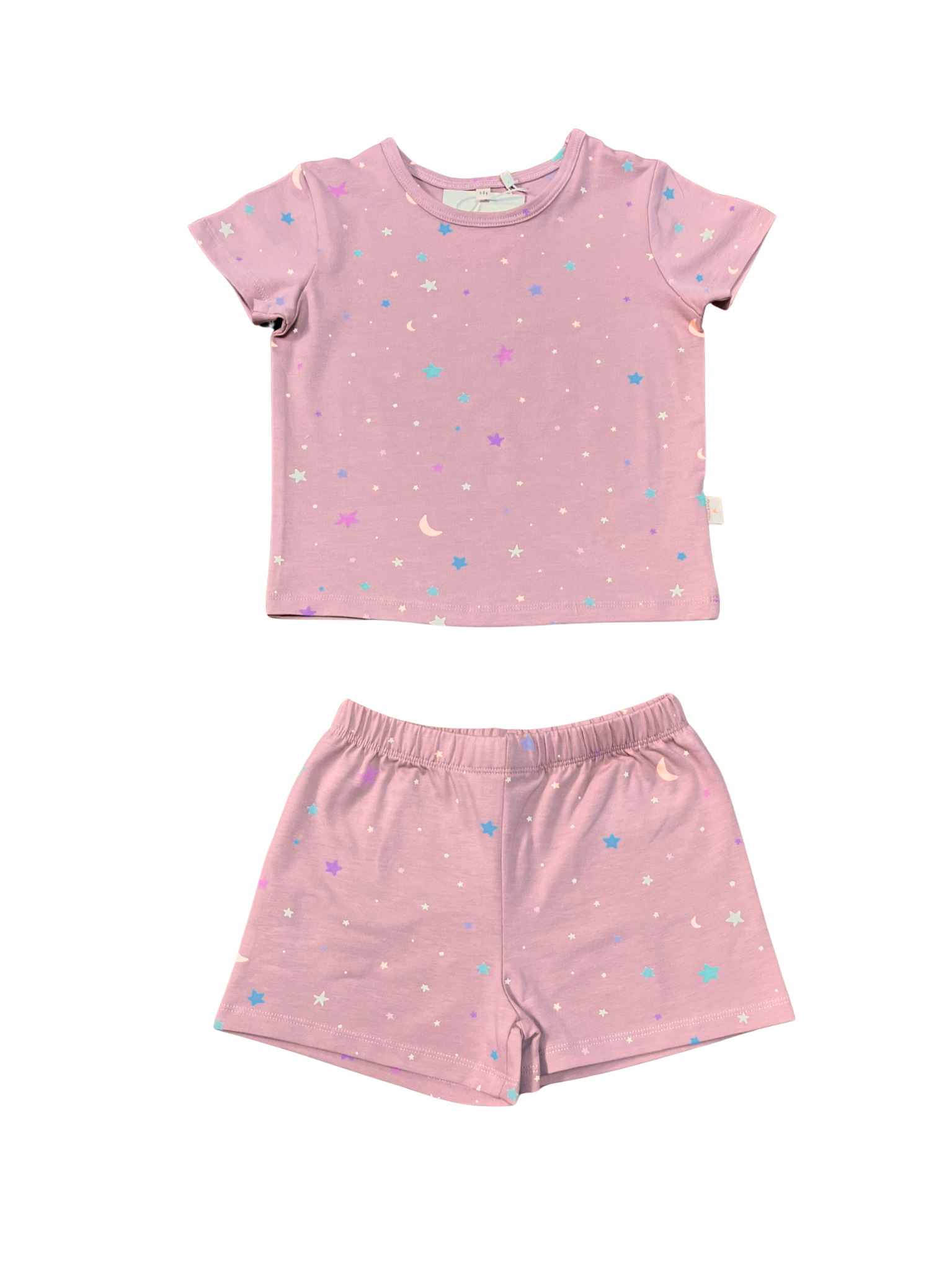 2'li Pijama Takımı - Salmon Pink Star