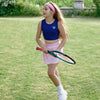 Tennis Club Girls' Skort - Candy Pink