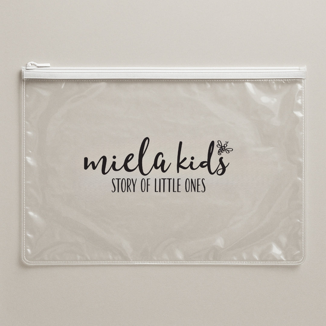 Miela Kids Baskılı Mayo-Bikini Çantası