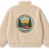 Camper Peluş Bomber Ceket - Bej