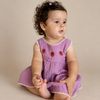 Müslin Bebek Elbise & Bloomer Şort Set