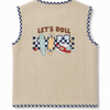 Let's Roll Kapitone Yelek Bej