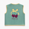 Cherry Kapitone Yelek Mint