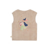 Magic Rabbit Peluş Yelek - Bej