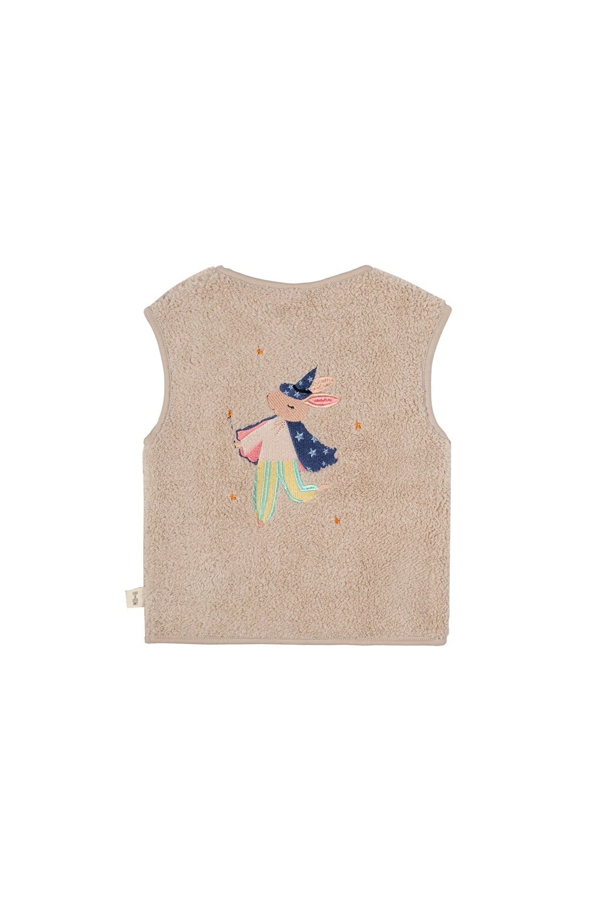 Magic Rabbit Peluş Yelek - Bej