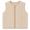 Fresh Milk Plush Baby Vest - Beige