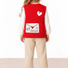 Letter For Quilted Vest - Red