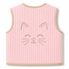 Little Kitty Kapitone Yelek Şeker Pembesi