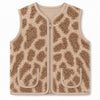 Little One's Heart Peluş Yelek - Leopar