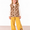 Love Dog Balloon Cut Sweatpants - Light Yellow