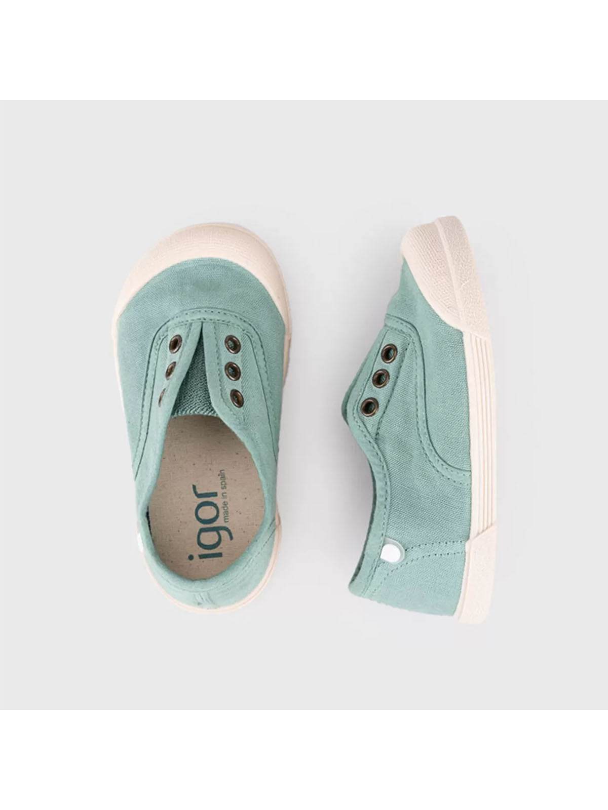 Igor Lona Canvas Shoes - Matcha