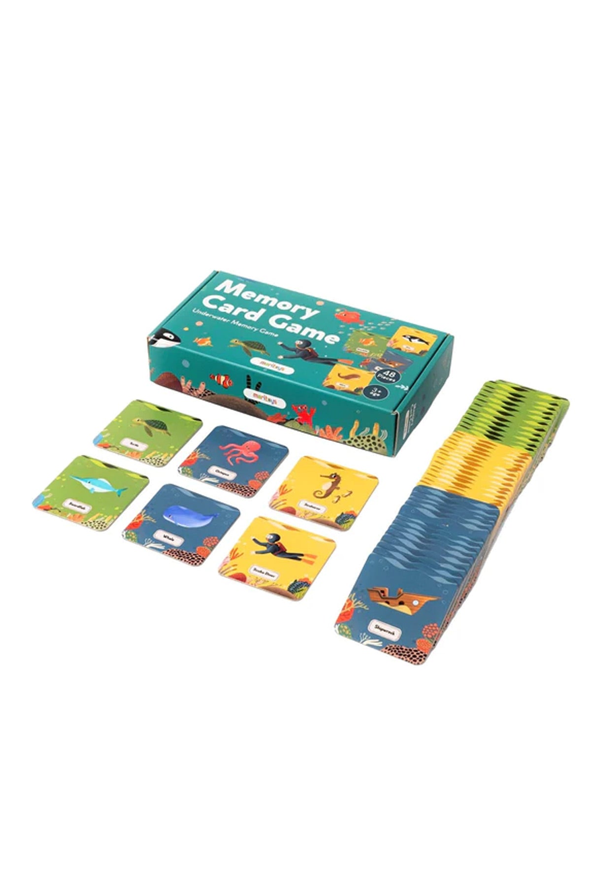 Moritoys Memory Card Game 48 Kartlı Hafıza Ve Eşleştirme Oyunu