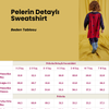 Pelerin Detaylı Sweatshirt - Gece Mavisi