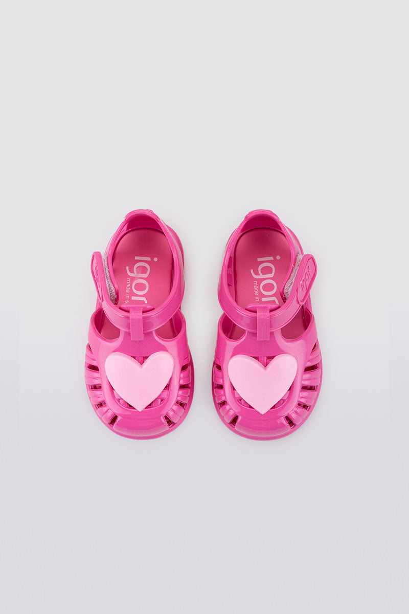 Igor Tobby Gloss Love Sandals - Fucsia