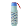 Rice Paslanmaz Çelik Suluk (500ml) - Açık Mavi - Arabalar Baskılı