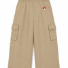 Tiny Stories Gabardin Kargo Bol Paça Pantolon - Bej