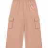 Tiny Stories Gabardin Kargo Bol Paça Pantolon - Somon