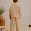 Tiny Stories Gabardin Kargo Bol Paça Pantolon - Bej