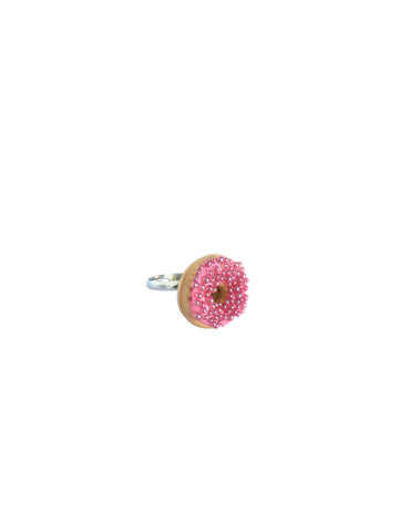 Tres Jolie Lollie Donut Ring - Pearl