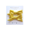 Ma & Maa Yellow Mermaıd - Mini Twist Fiyonk Set