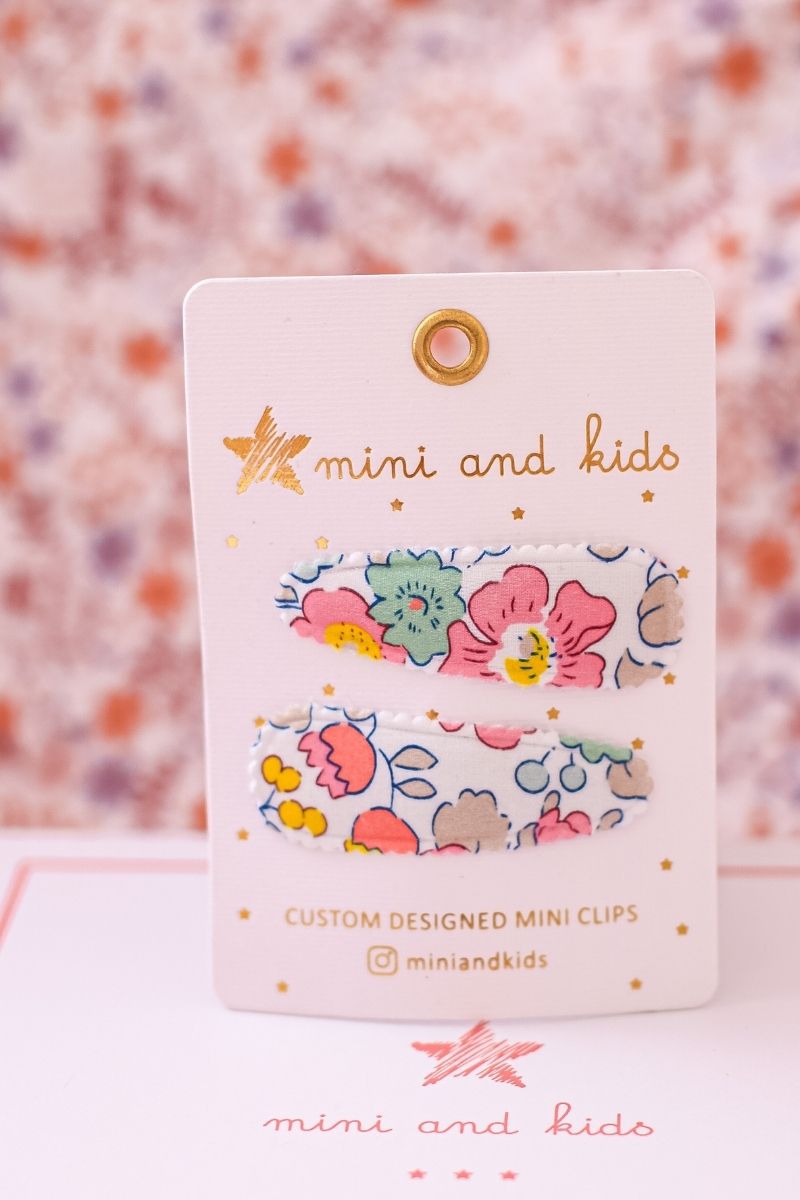 Mini And Kids Saç Tokası, Klips - Liberty Betsy Pink