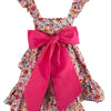 Le Petit Mico Amaya Pink Fırfırlı Elbise