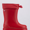 Igor Chufo Cuello Furry Kids Boots - Red