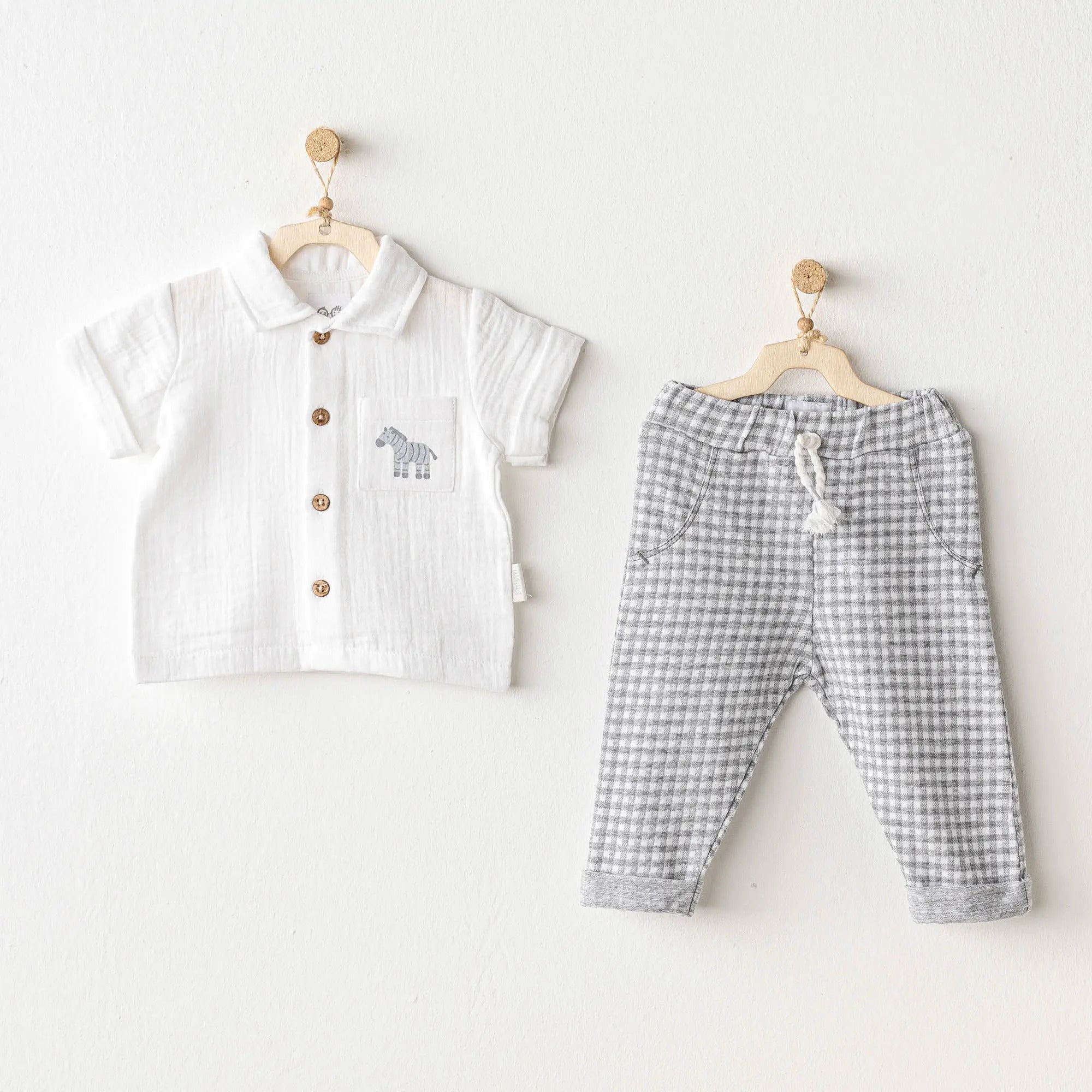 Andywawa 2 'li Bebek Takım Set-Little King