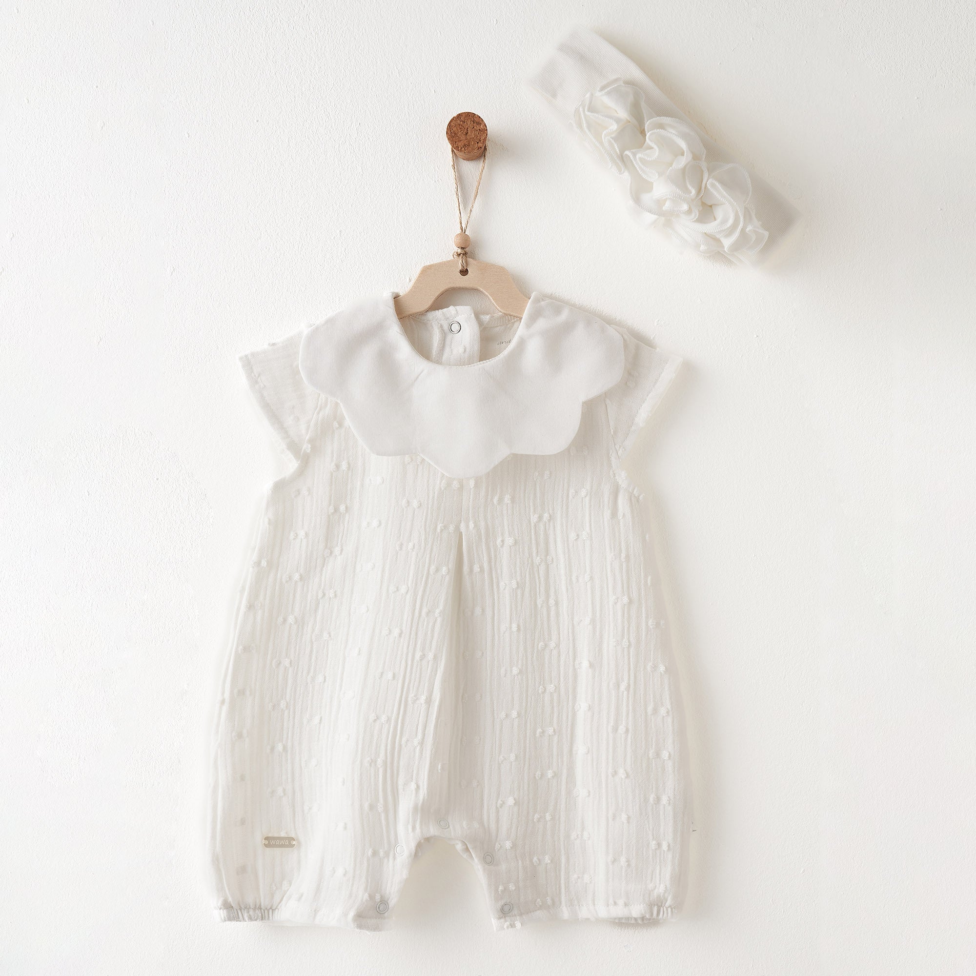 Andywawa 2 'li Bebek Tulum Takım Set-Baby Chic