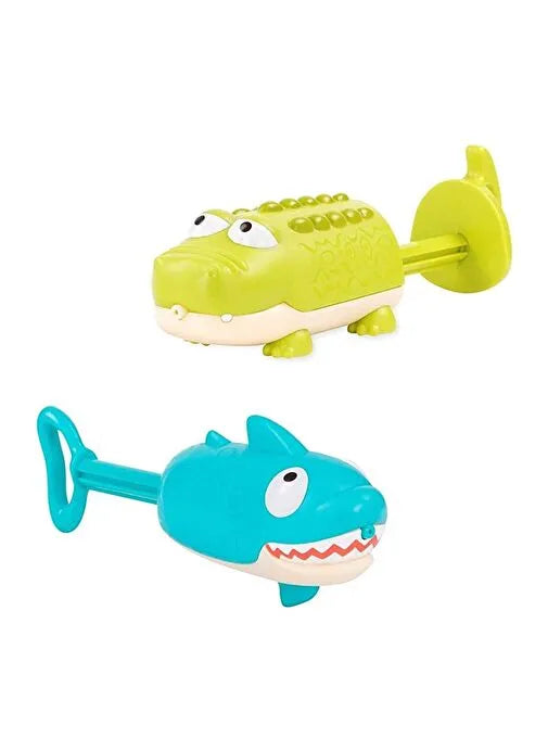B.toys Eğlenceli Su Tabancası Timsah Ve Köpek Balığı