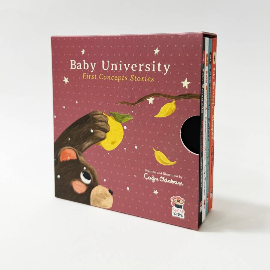 SİNCAP KİTAP BABY UNIVERSITY FIRST CONCEPT STORIES(4 BOOK)