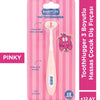 Babyton 3 Yönlü Diş Fırçası Pinky