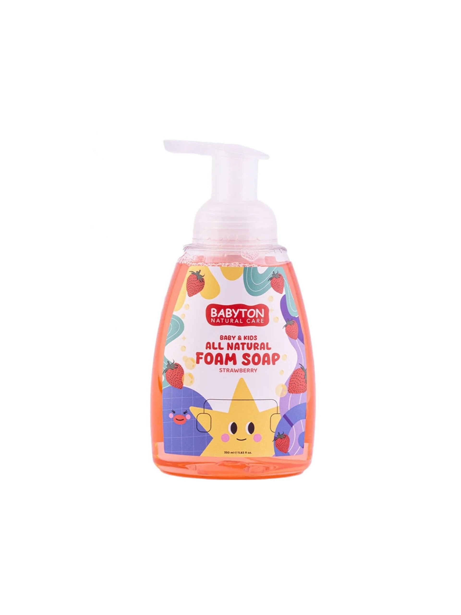 Babyton Çilekli Doğal Köpük Sabun 350 ml